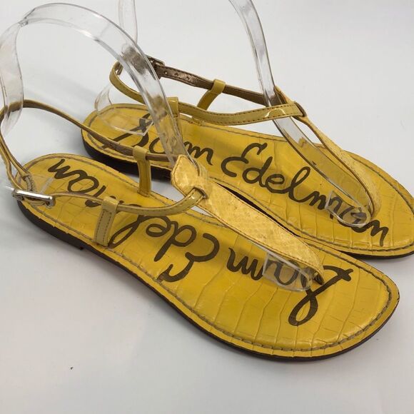SAM EDELMAN Gigi Thong‎ Sandal Yellow - Picture 1 of 6
